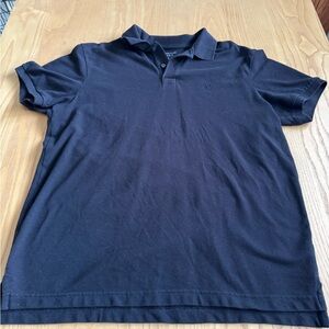 American Eagle Outfitters Black Polo Shirt Classic Design